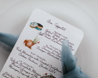 Penelope | Illustrated Menu