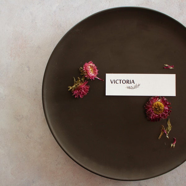 Escort Card Coaster Etsy