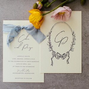 Clementine | Yellow invitation suite image 5