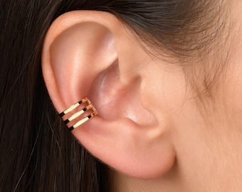 Conch Orbital Earring, Mid Ear Earring, Orbital Cuff, Ear Jacket Earring, Clip on Cuff