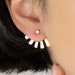see more listings in the Ear Jacket Earrings section