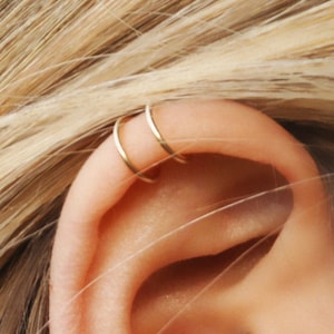 Ear Cuff Wrap, No Piercing Needed, Upper Ear Cartilage Earrings, Clip on Earrings