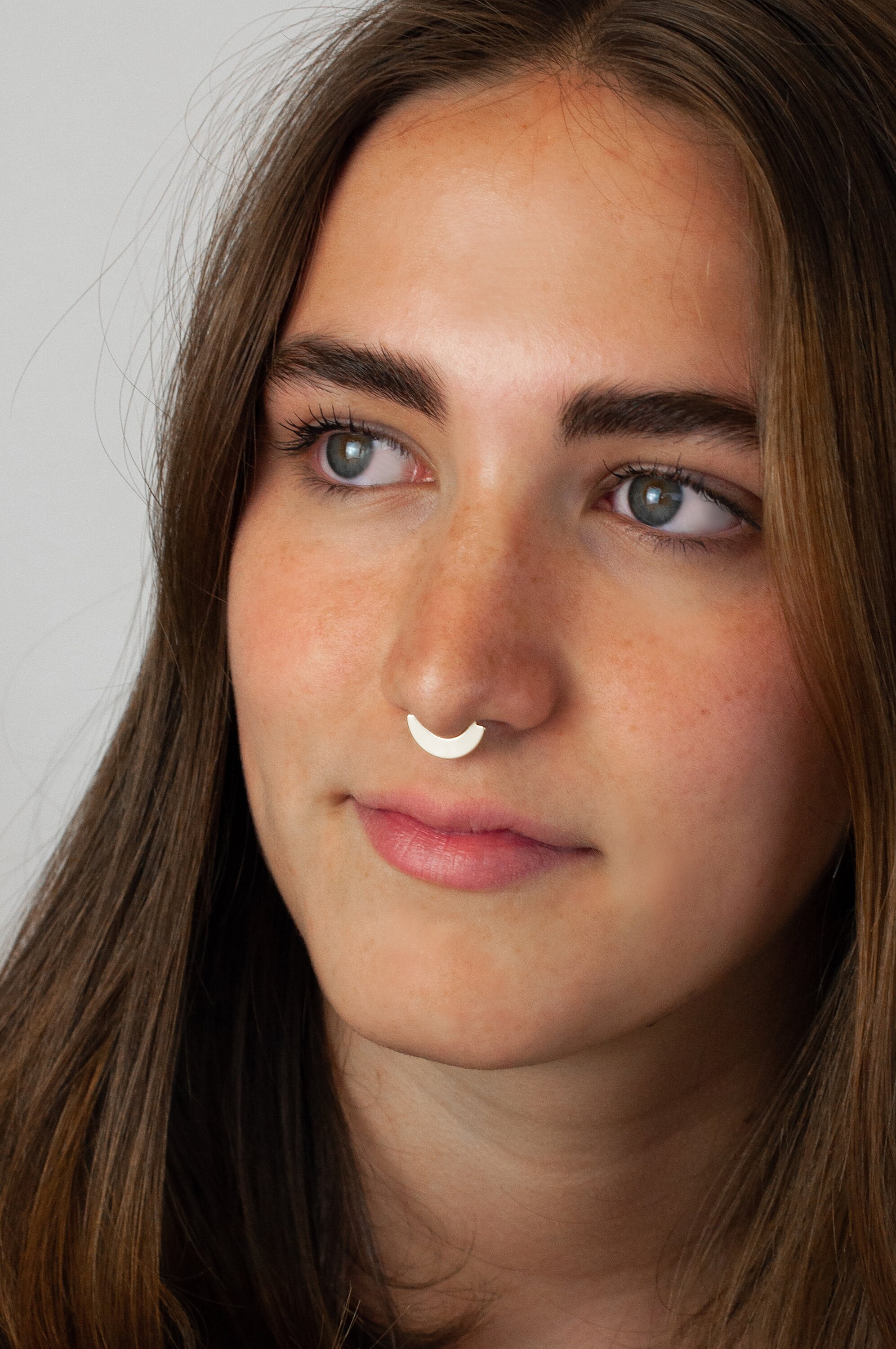 Large fake septum ring deals
