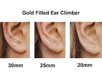 Ear Climbers Earrings, Ear Climber, Gold Ear Pins, Climber Earrings, Ear Crawlers, Earrings Pin, Gold Earrings, Earring Pins