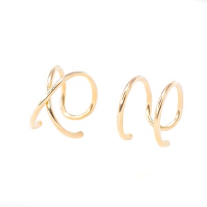 Obere Ohrmanschette Einzeln oder Set, kein Piercing Ohrmanschette, Ohrmanschette Gold, Ohrmanschette Silber, Ohrmanschette Männer