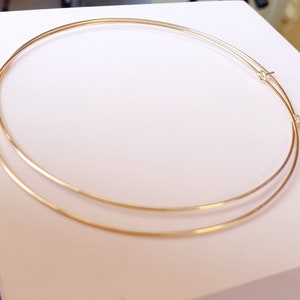 Thin Hoop Earrings, 14K Gold Filled Hoops
