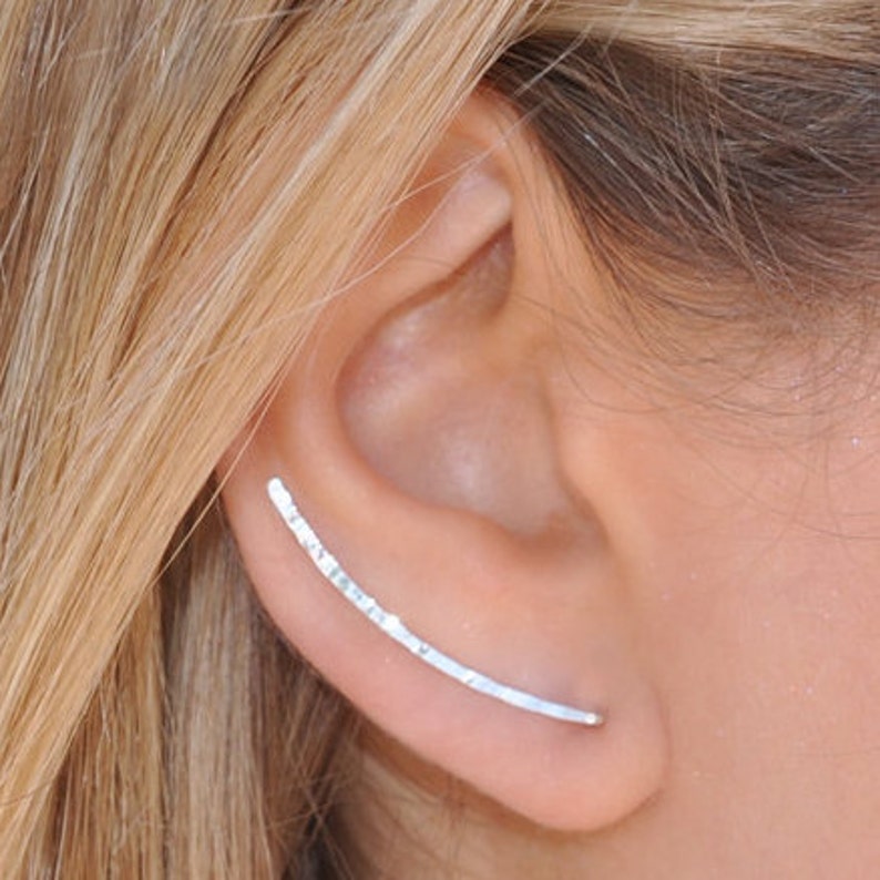 Ear crawlers gold Clearance