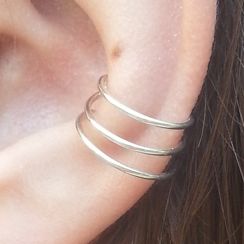 Ear Cuff No Piercing Fake Conch Cuff Fake Cartilage Earring Etsy