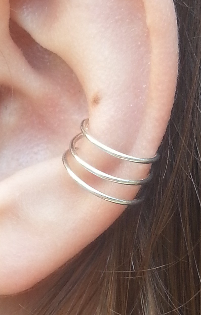 Ear Cuff No Piercing Cartilage Ear Cuff Simple Ear Cuff Etsy