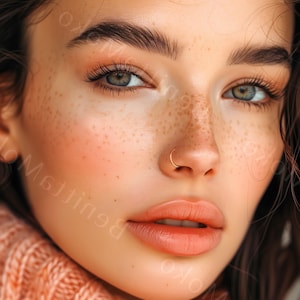 Tiny Fake Nose Ring No Piercing Needed, Faux Nose Piercing, Nose Cuff, Clip on Nose Ring