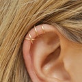 Set of 2 Ear Cuffs for Upper Ear, No Piercing Needed, Fake Cartilage Earring product logo