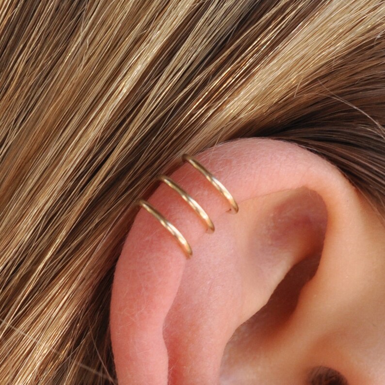 Fake Cartilage Cuff Ear Cuff Conch Cuff Fake Piercing Etsy