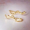 Ear Climbers Earrings - Snake Earrings Climbers - Wave Climbers - Ear Crawlers