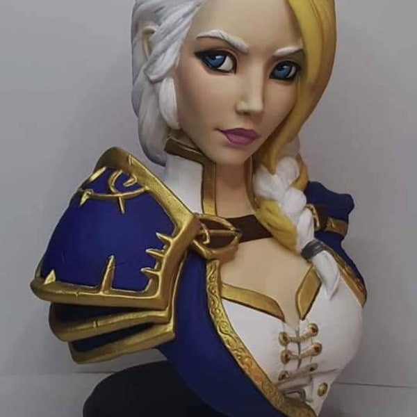 Jaina Portvaillant figurine 17cm en résine World of warcraft alliance