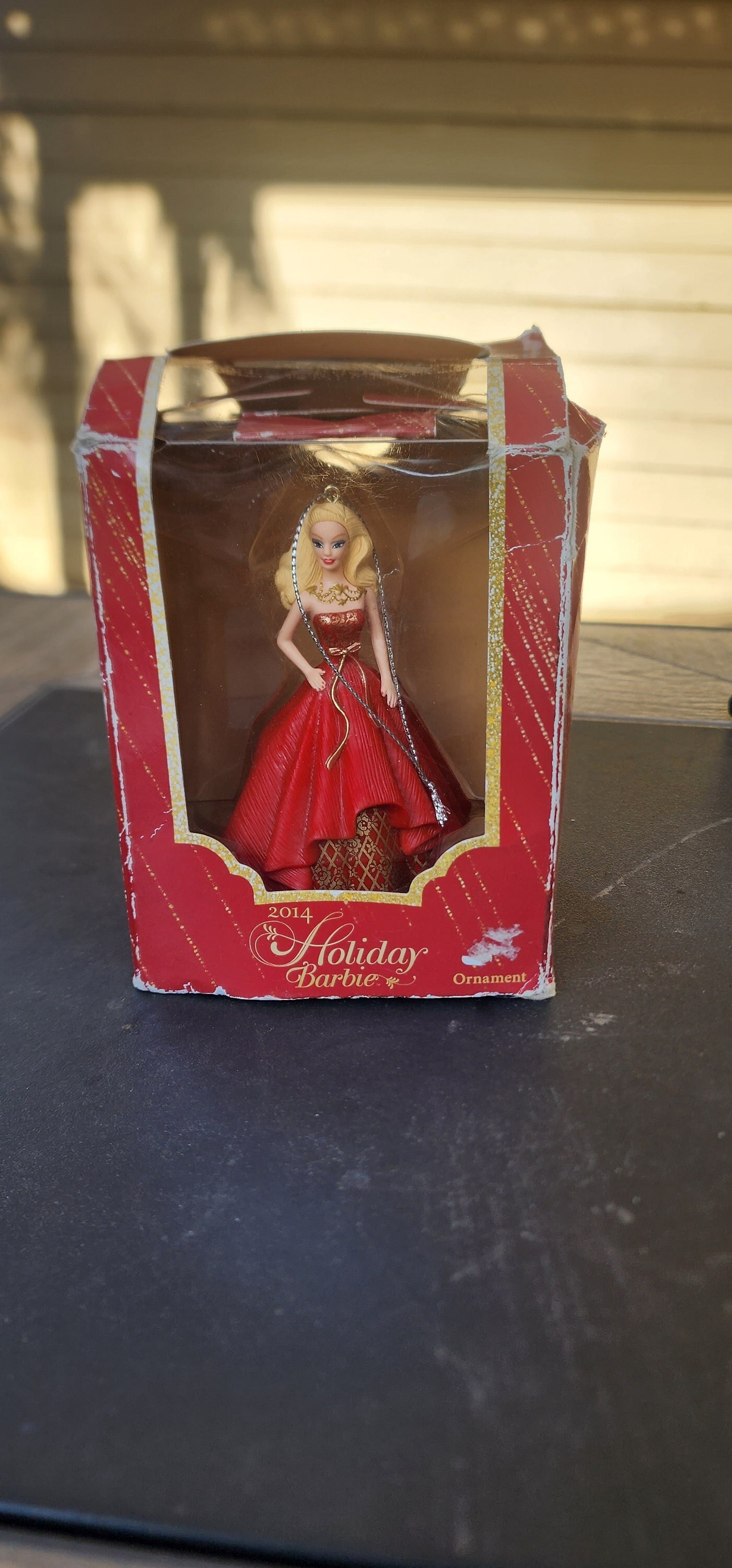 2014 holiday barbie ornament hotsell