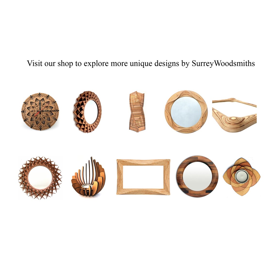 Convex Mirror Round Convex Mirrors Wooden Convex Mirror Etsy