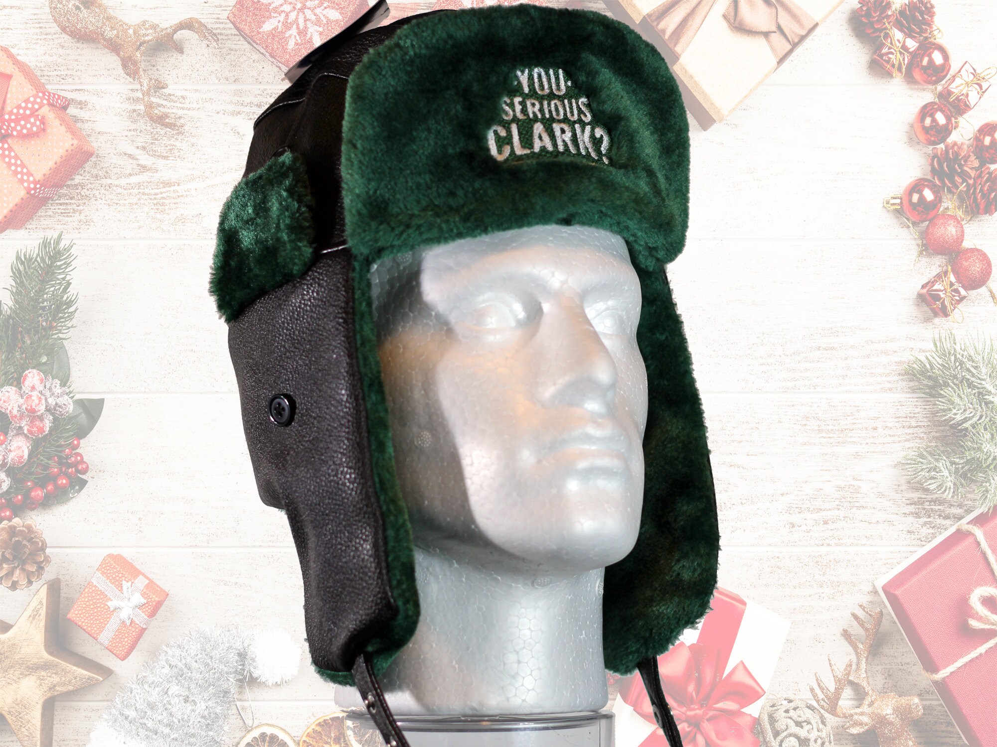 Serious Clark National Lampoons Christmas Vacation Cousin Eddie Trapper