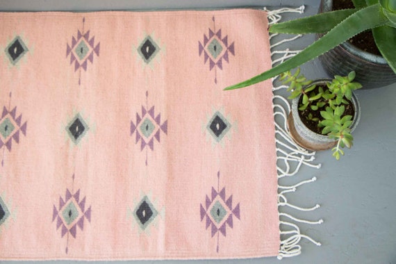 small pink rug for nursery