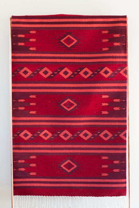 Renata rug 3x5 rustic rug rustic area rug colorful boho Etsy