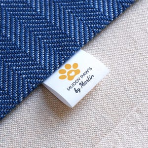 Customized Labels, Fabric Labels, personalized for knitting, Sewing Labels, Logo Label for Knitting, Tags for Quilting labels for makers