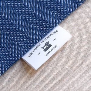 personalized labels, custom fold over label, fabric labels, sewing labels, quilt labels, 30mm x 30mm Sewing tags, Knitted Crochet