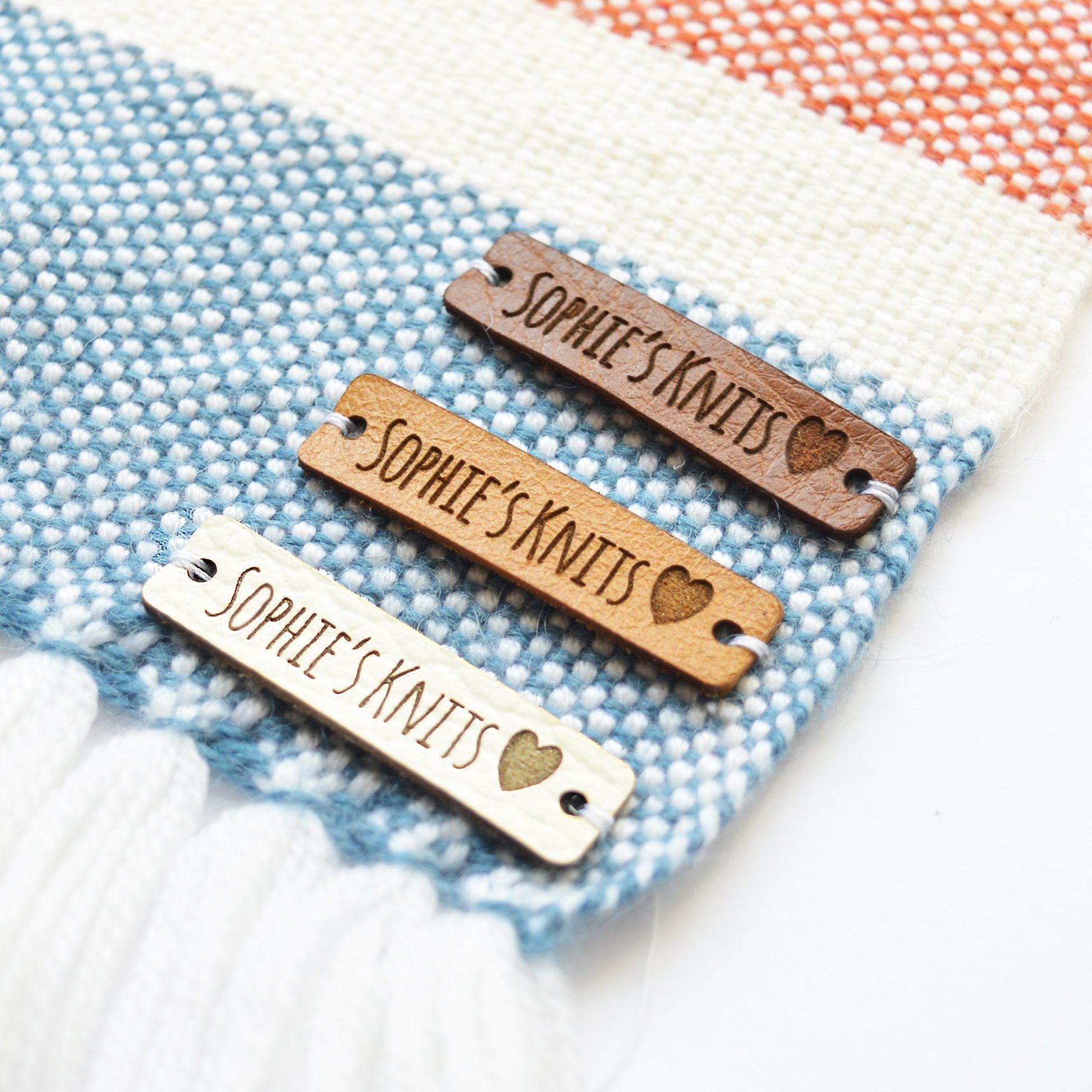 Custom tags for handmade items knitting tags for handmade Etsy