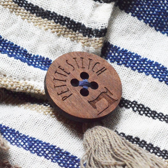 Personalised Oak V Buttons Wooden Handmade Products Knitted Crochet Laser Cut 1" Personalised Oak V Buttons Wooden Handmade Products Knitted Crochet Laser Cut 1"