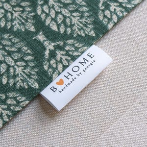 Etiquetas personalizadas para colchas: etiquetas de tela personalizadas para colchas y mantas de recuerdo hechas a mano. Etiqueta de recuerdo para coser.