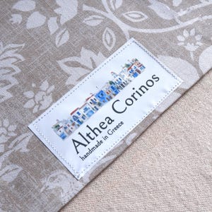 Etiquetas personalizadas para artículos hechos a mano, tejidos y crochet. Etiquetas de tela lavables para tejedores y crocheteros 50 mm x 25 mm