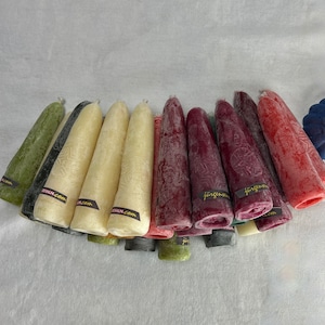 B-Beeswax Advent candle, hand-pulled, ice-cold, 68g