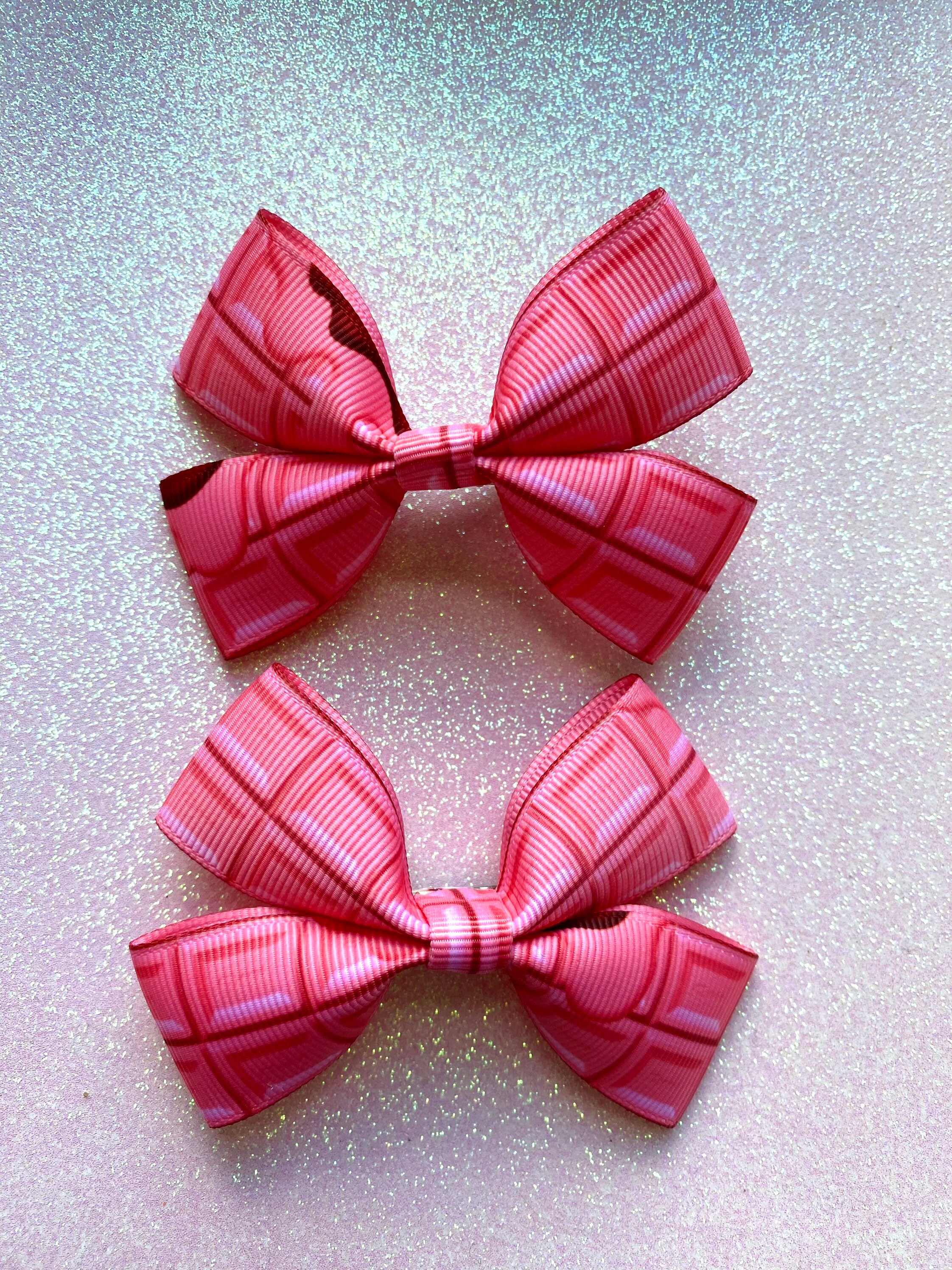 Kawaii Hair Bows Pair of Cute Pastel Hair Clips Etsy