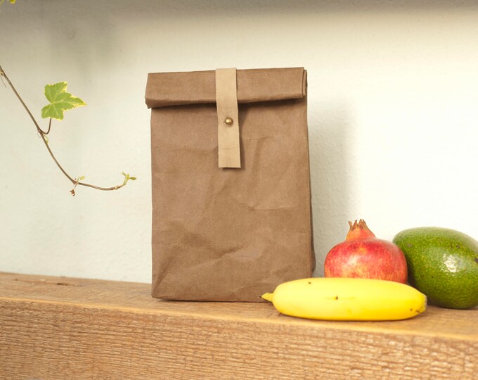 Lunch Bag, Paper Fabric Bag, Food Bag, Lunch Bag, Reusable Paper Bag