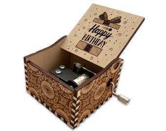 first birthday music box