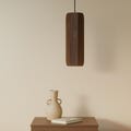 Minimalist Wooden Pendant Light: Baltic Birch Hanging Lamp