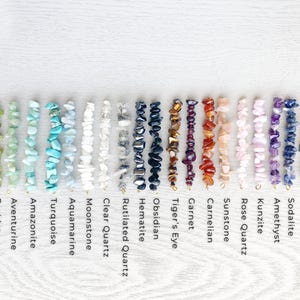 RAW MOONSTONE ANKLET Gold or Silver Moonstone Jewelry, June Birthstone Gift for Bridesmaids Anklets Real Crystal Ankle Bracelet, Boho Anklet image 10