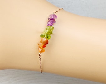 DIY Family Birthstone Bracelet Design Your Own Crystal Gemstone Bracelet for Mom, Wife, Grandmother, Mothers Day Gift, Birthday Gift for Mom