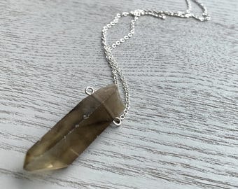 Ciondolo Con Punta Di Cristallo E Cappuccio In Argento, Pietra - Foto 5