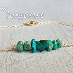 Genuine Turquoise Anklet, Rose Gold Turquoise Crystal Ankle Bracelet, December Birthstone Real Turquoise Bracelet Silver Blue Stone Anklet