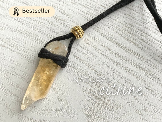Citrine jewelry shop etsy