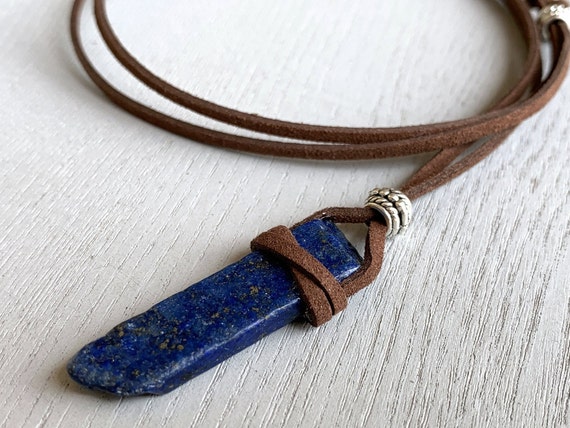 ASTRODIDI Lapis Lazuli Gemstone Pendant With Lab for Men and Women :  Amazon.in: Fashion