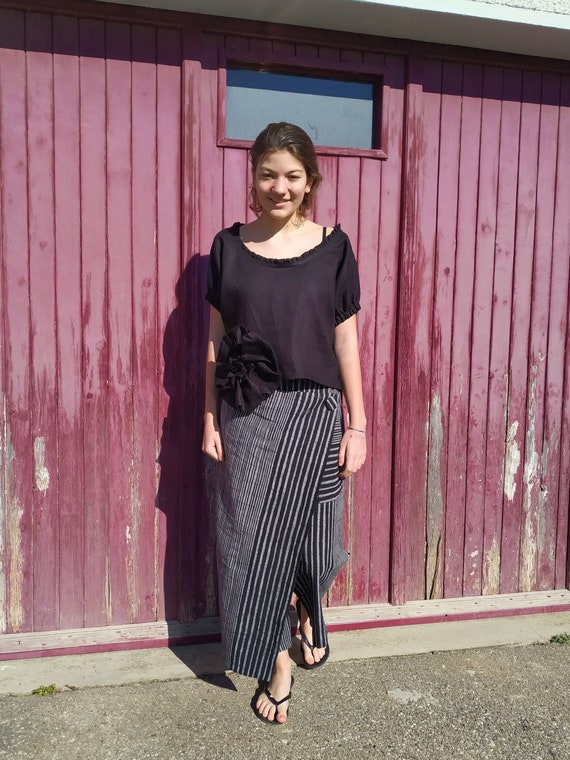 Elasticated Waist Size M Lagenlook - Etsy
