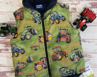 Kids tractor bodywarmer