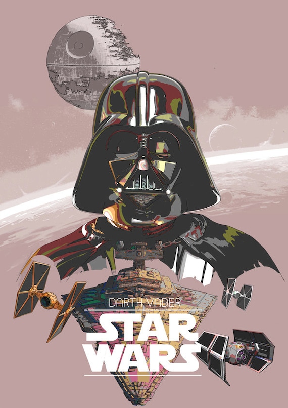 【超歓迎】 ダース・ベイダーのポスター、スター・ウォーズのポスター ポスター