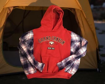 Grand Canyon Plaid Hoodie