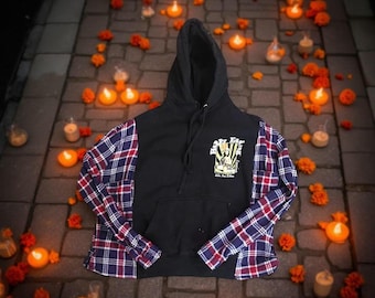 La sudadera con capucha a cuadros Cabo Pinup