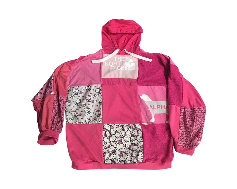 Sudadera acolchada rosa de Hello Kitty imagen 3
