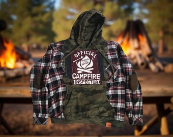 Campfire Plaid Hoodie