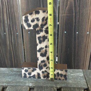 Number 1 Photo Prop,First Birthday,Animal Print,Cheetah,Cheetah Number 1,Safari Party,Number One,1st Birthday,Zoo,Table Centerpiece,8 inches