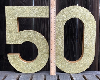 50th Wedding Anniversary,Golden Anniversary,Photo Prop,50th Anniversary,Birthday,Cake Table,Table Centerpiece,Anniversary Decor,Milestone