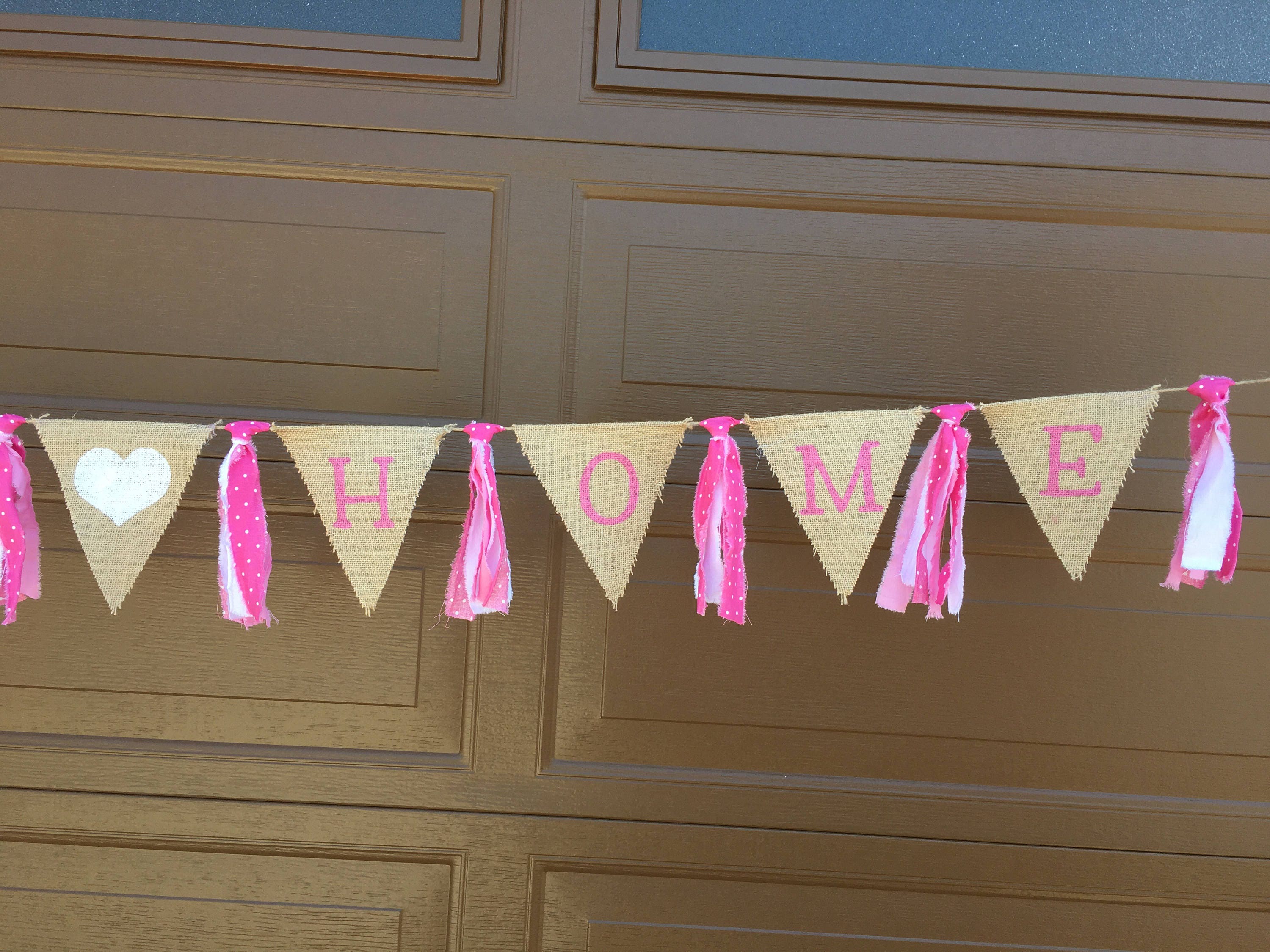 welcome home banner welcome home decor welcome baby banner where can i buy a welcome home banner